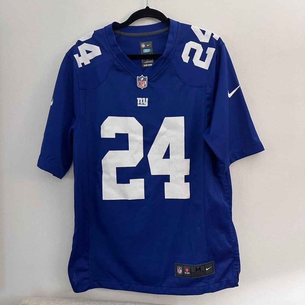 Men's Nike James Bradberry Royal New York Giants #24 Game Jersey size medium